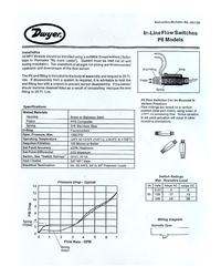 Thumbnail of document Manual - P8 High Pressure Brass Flow Switch
